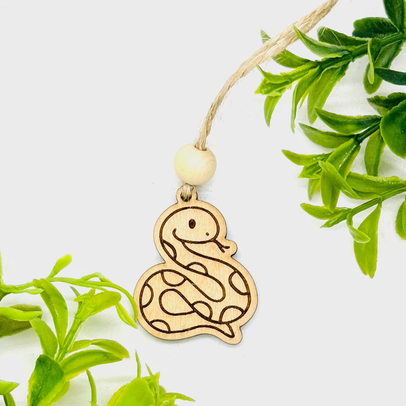 Woodland Creature Car Charm - Snake - Glowforge