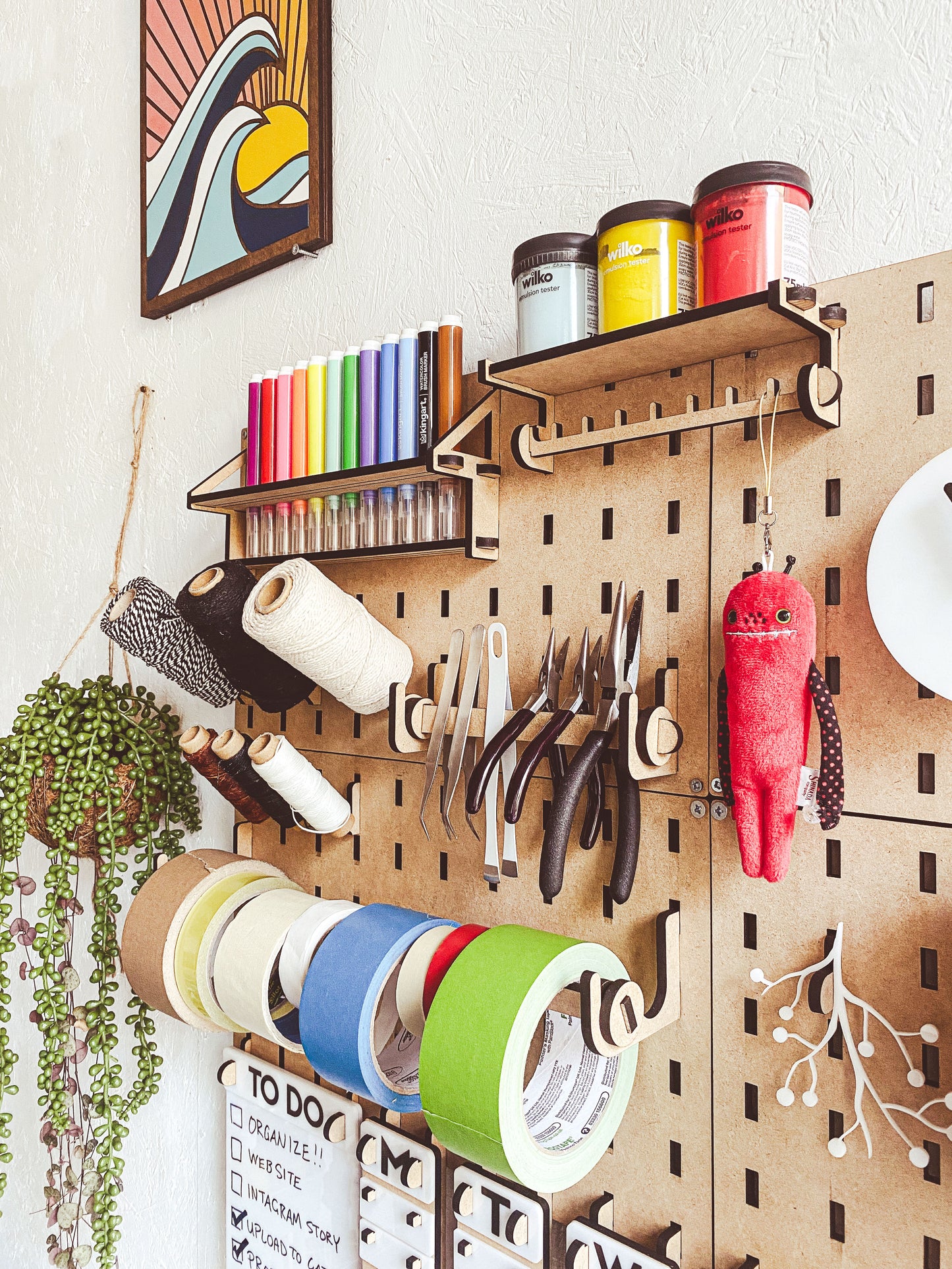 Dashboard Modular Organization Center - Sliding Door Cabinet