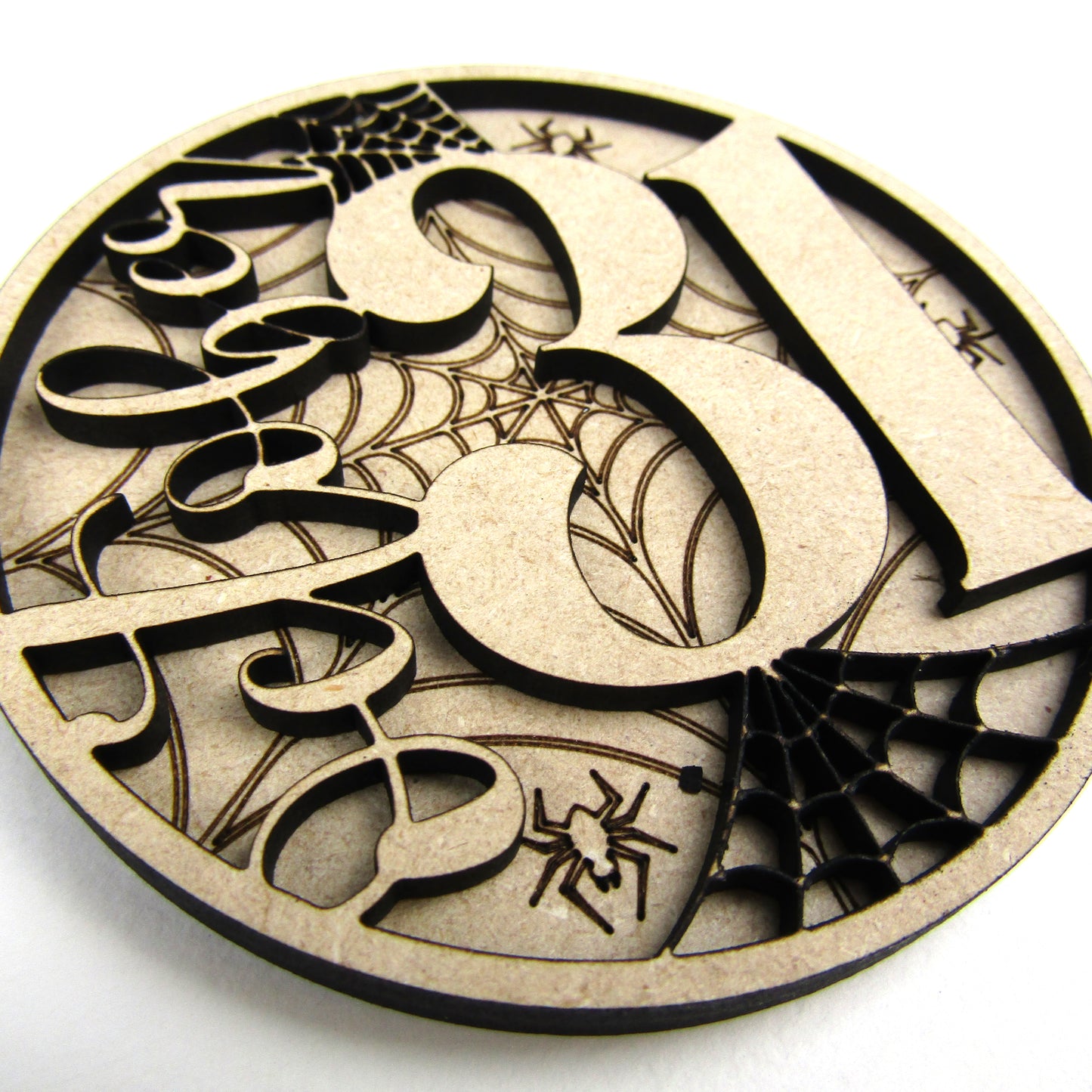 October 31 Layered Spooky Sign