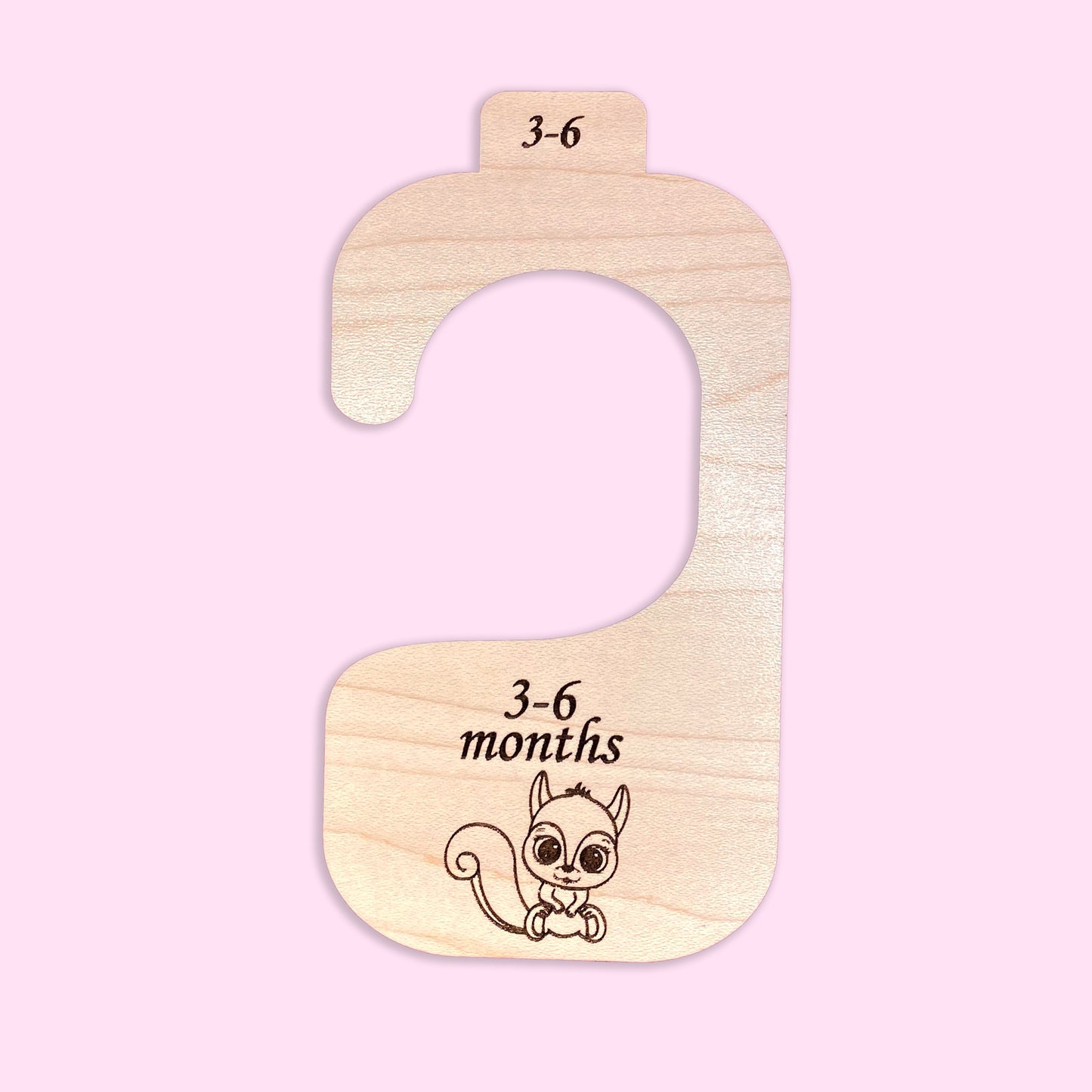 Forest Animal Baby Clothes Closet Organizers (Set of 7)