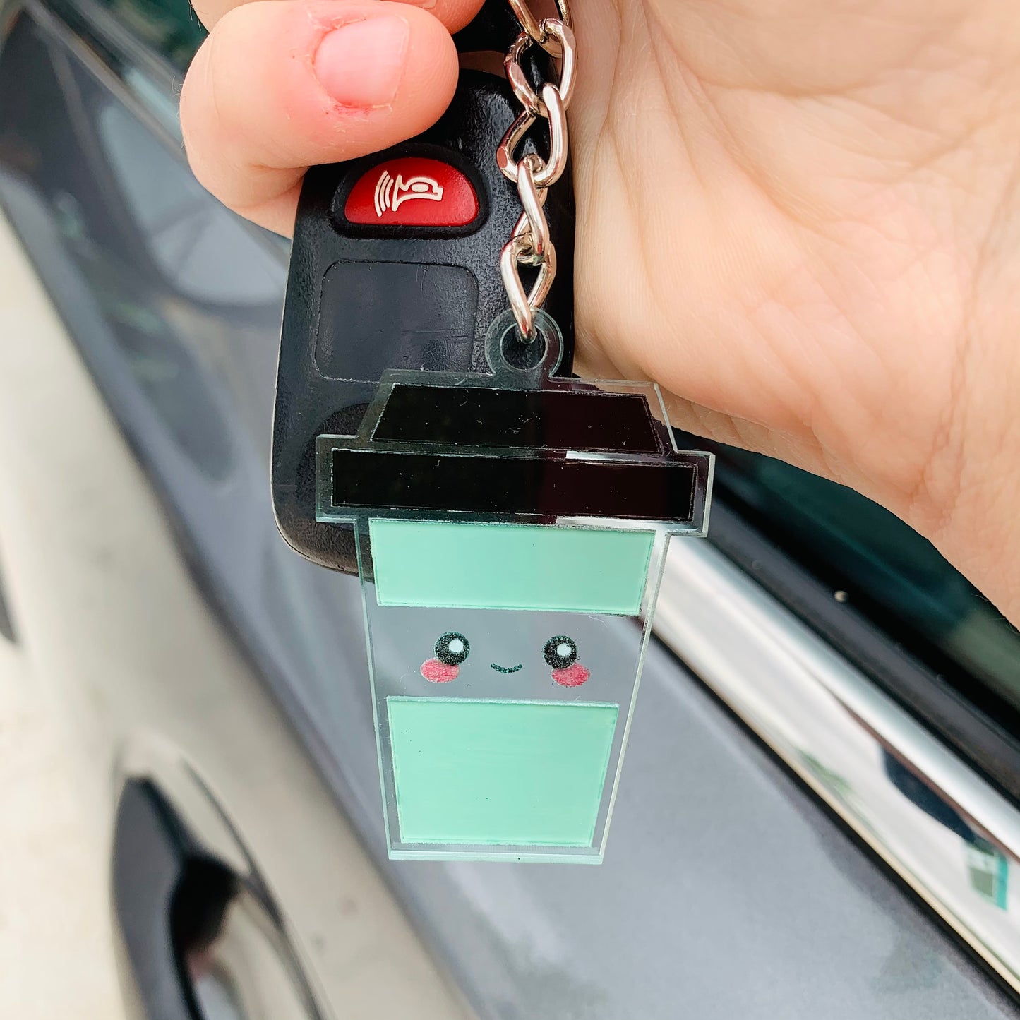 Cutie Coffee Keychain