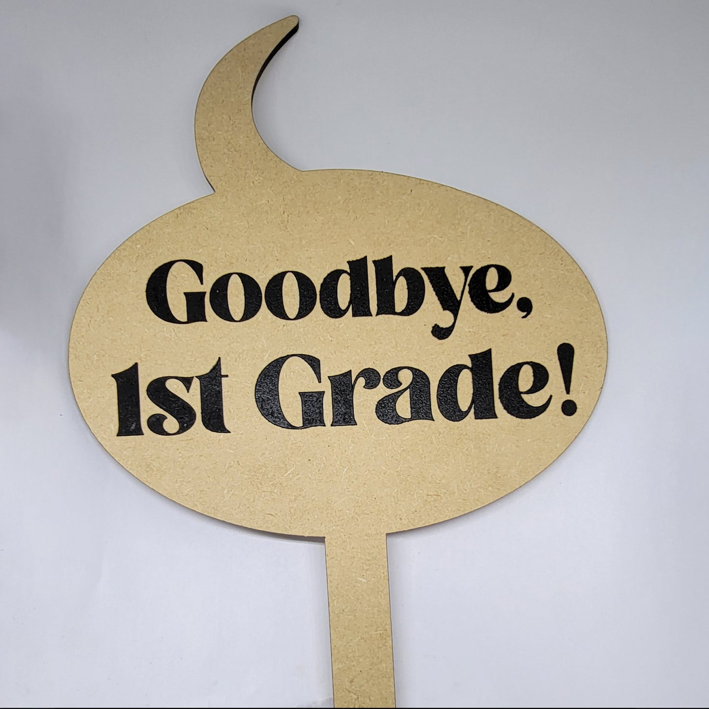 Hello & Goodbye School Photo Prop Sign