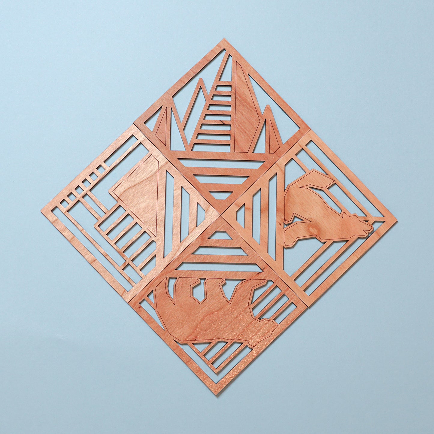 Animal Puzzle Coaster (Set of 4)