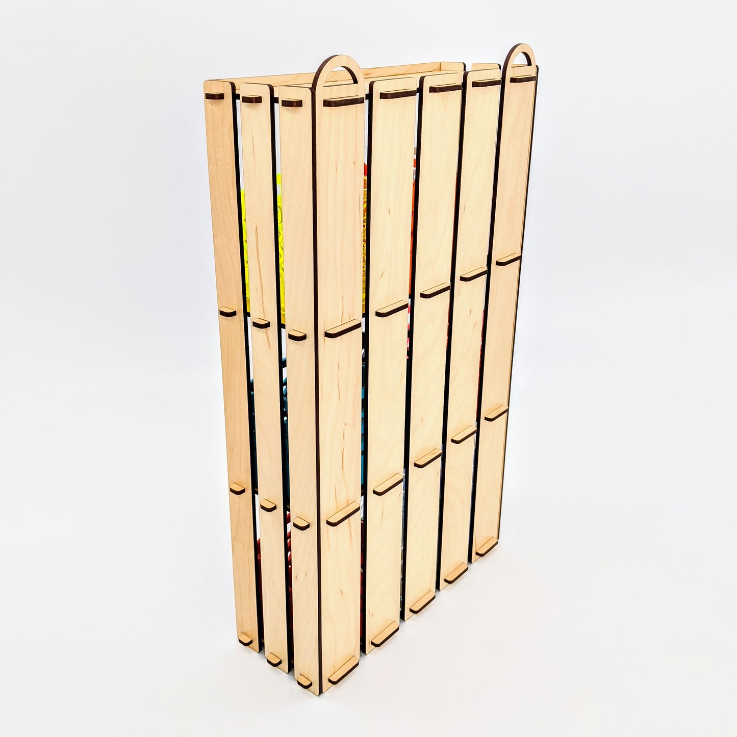 Stackable Small Milk Crates With Shelf