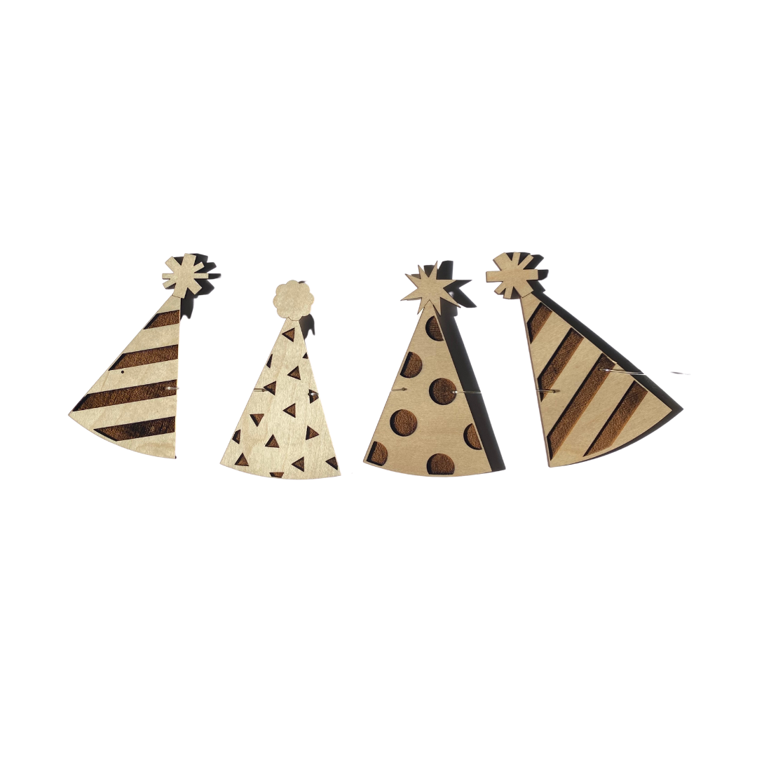 Party Hat Bunting Streamer