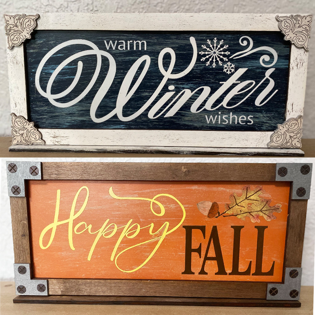 12x5 Interchangeable Seasonal/Customizable Frame