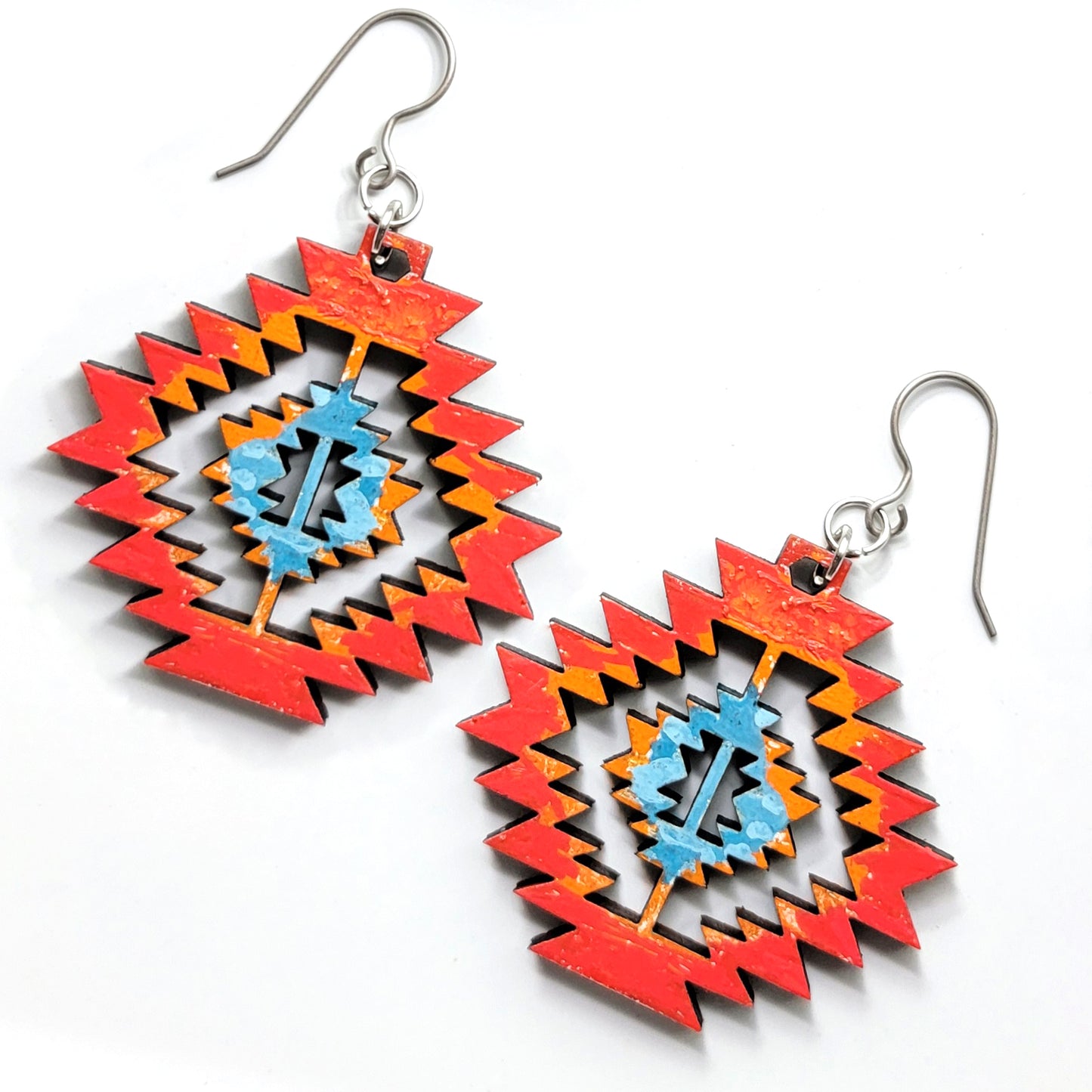 Aztec Earrings