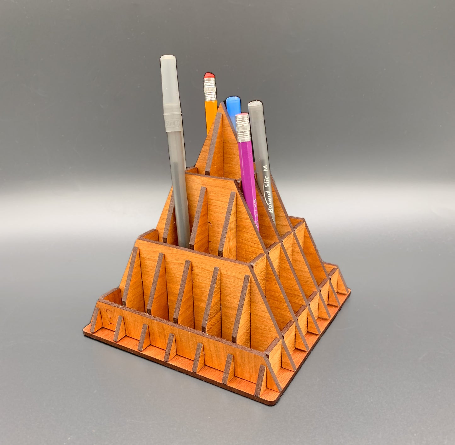 Pyramid Pen Holder