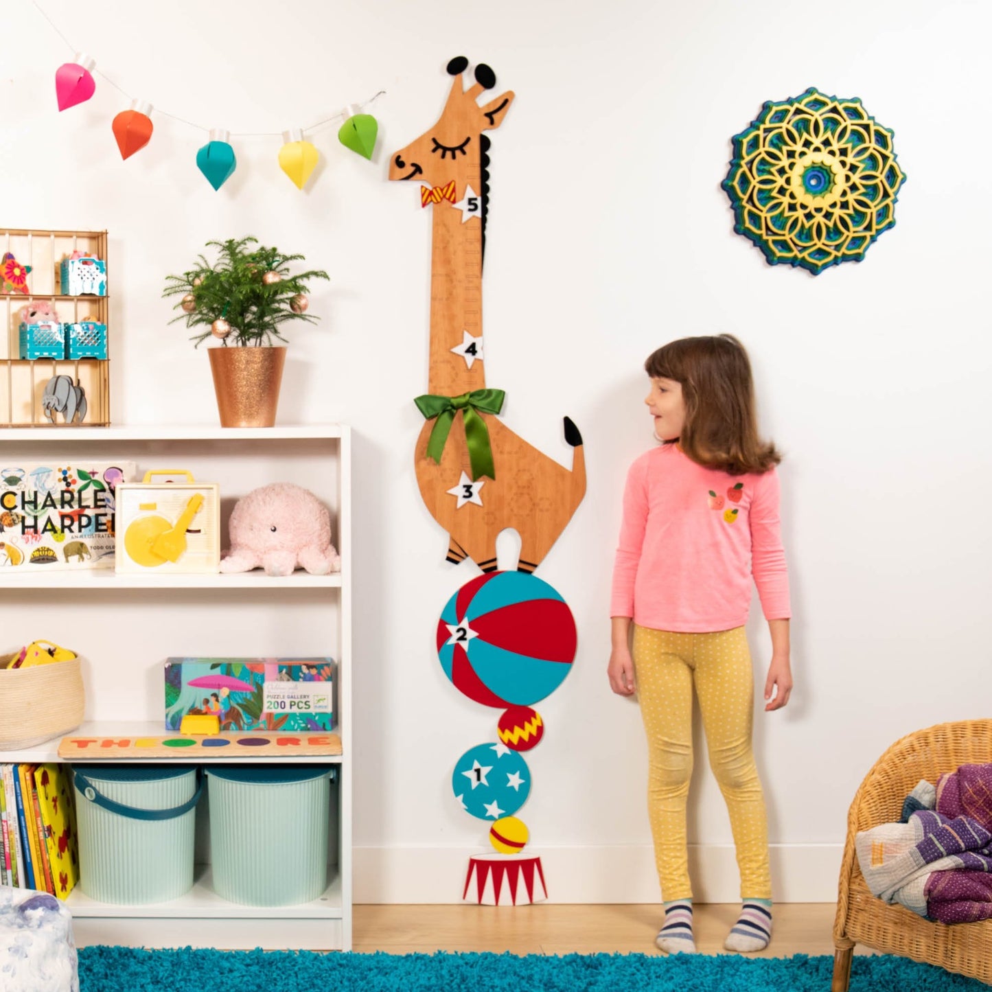 Balancing Giraffe Height & Growth Ruler (Passthrough)