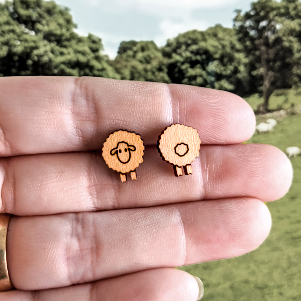 Sheep Face and Bottom Studs
