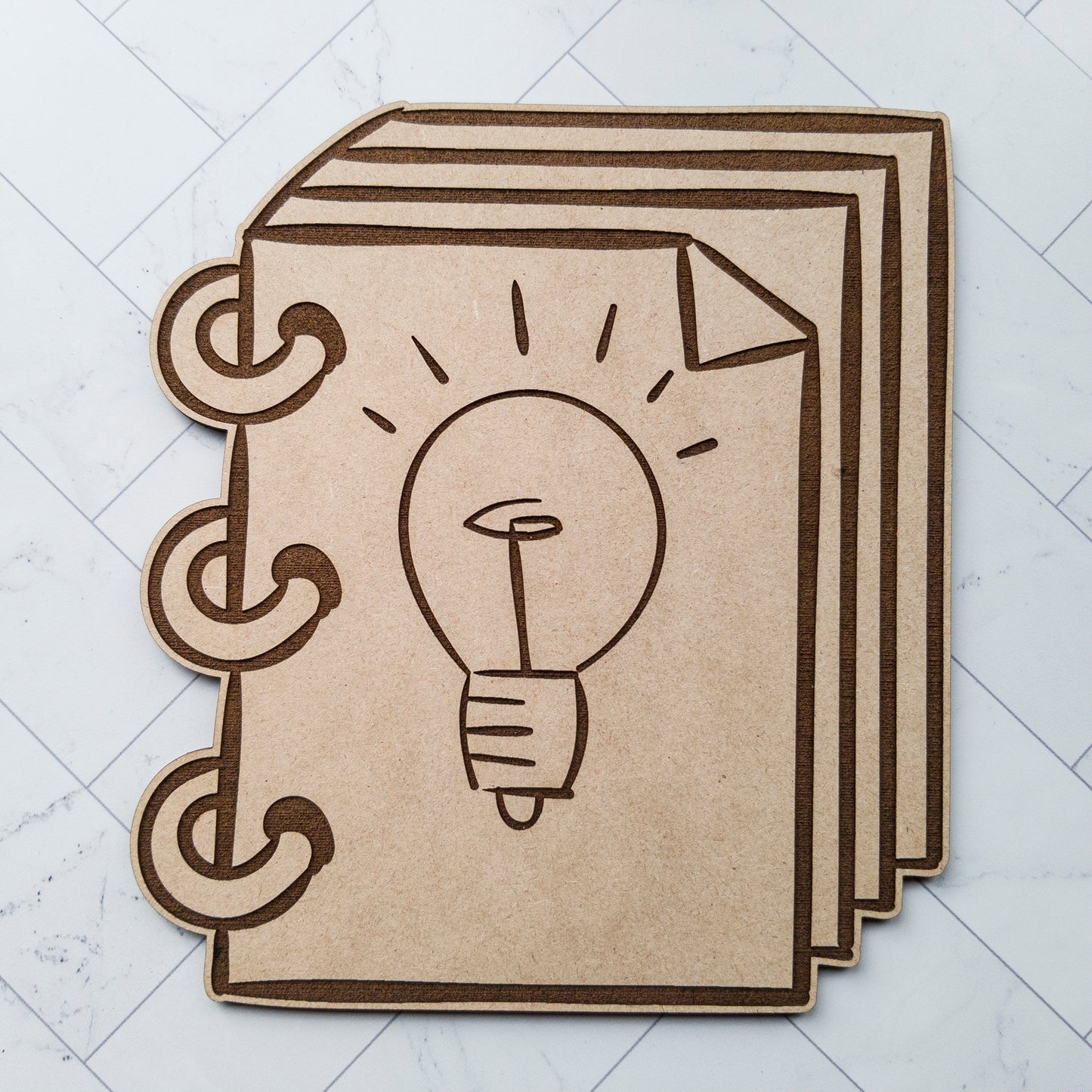 Personalized Notebooks Photobooth Props (Set of 2)