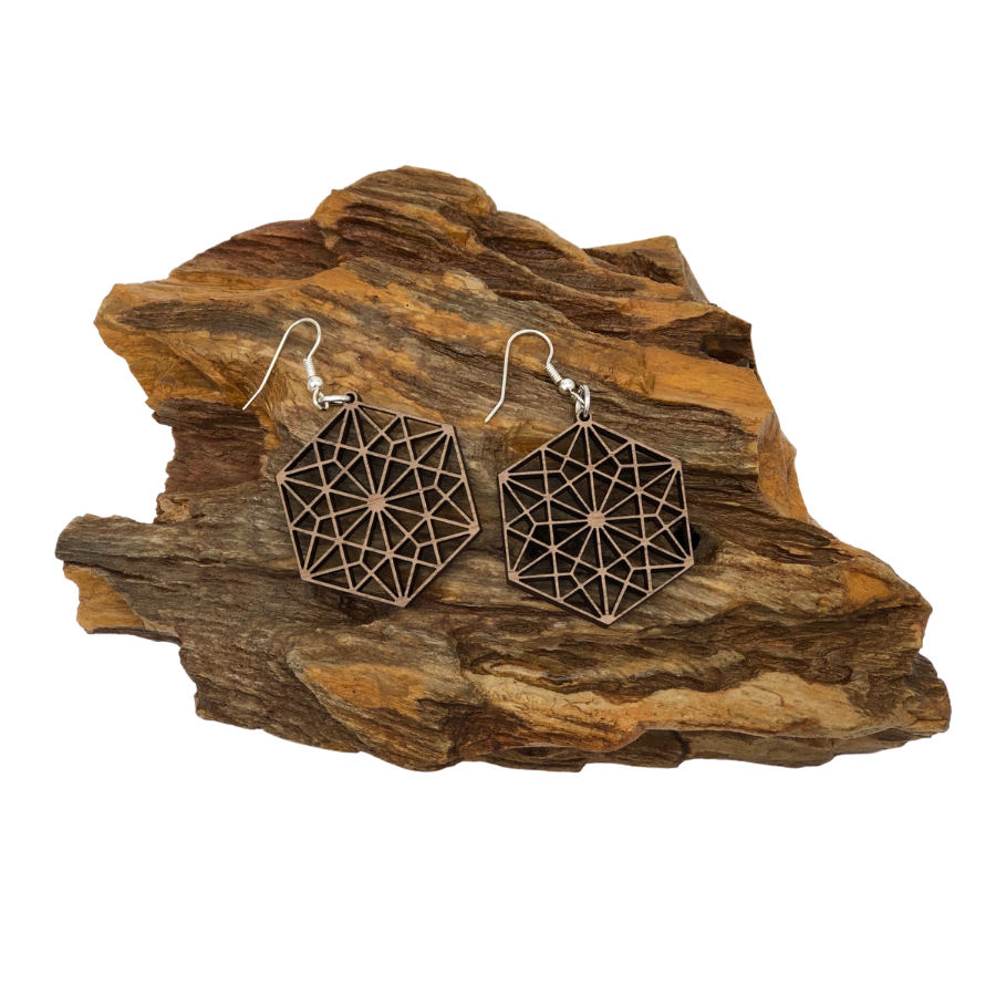 Geometric Kumiko Earrings
