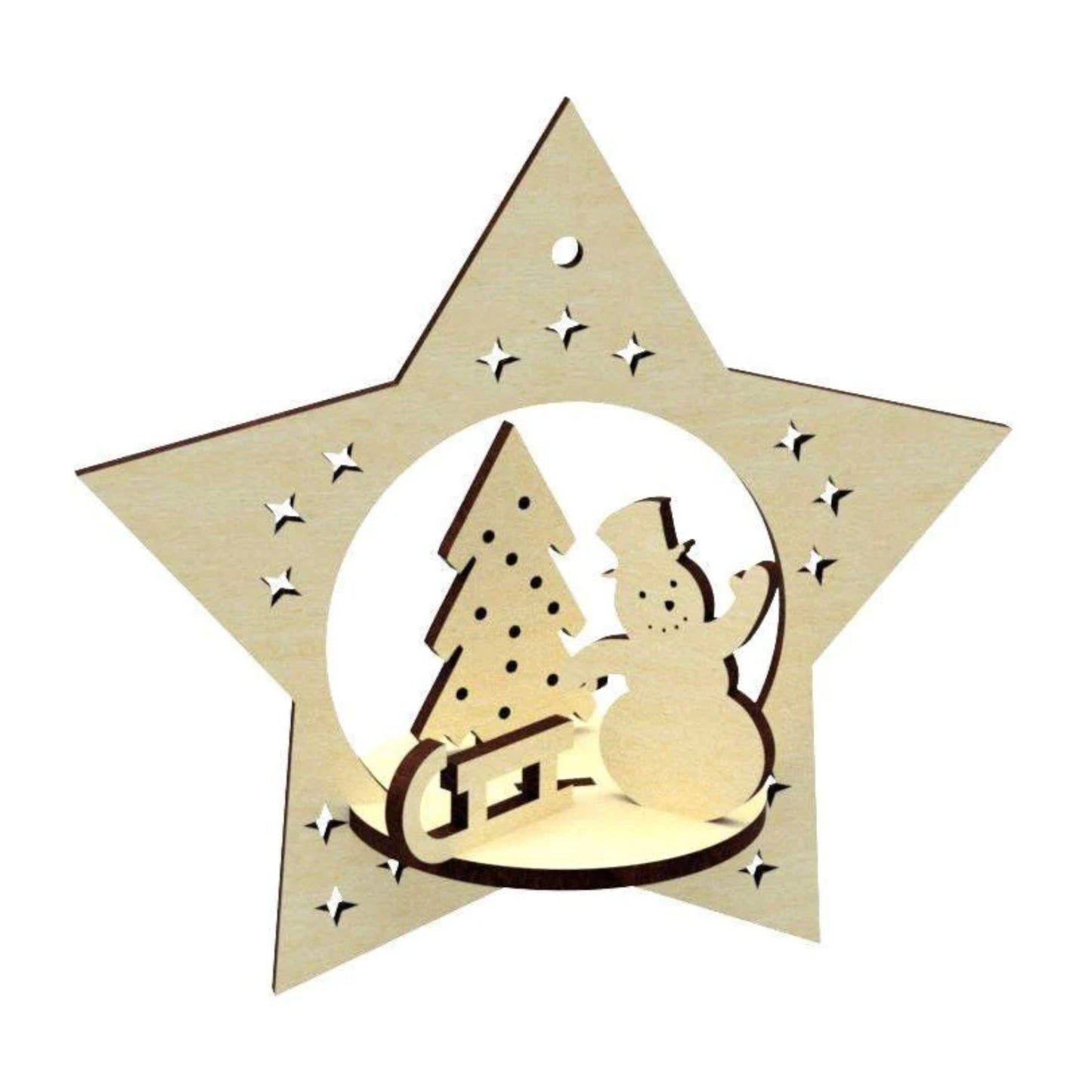 Christmas Snowman Ornament