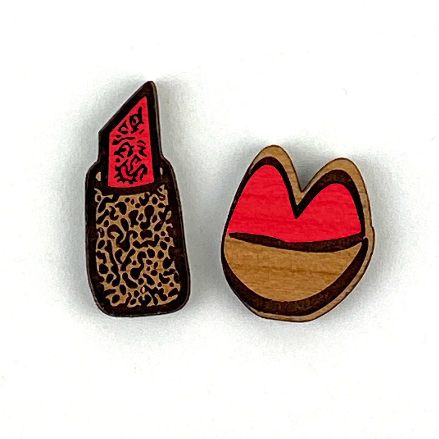 All About The Lips Studs