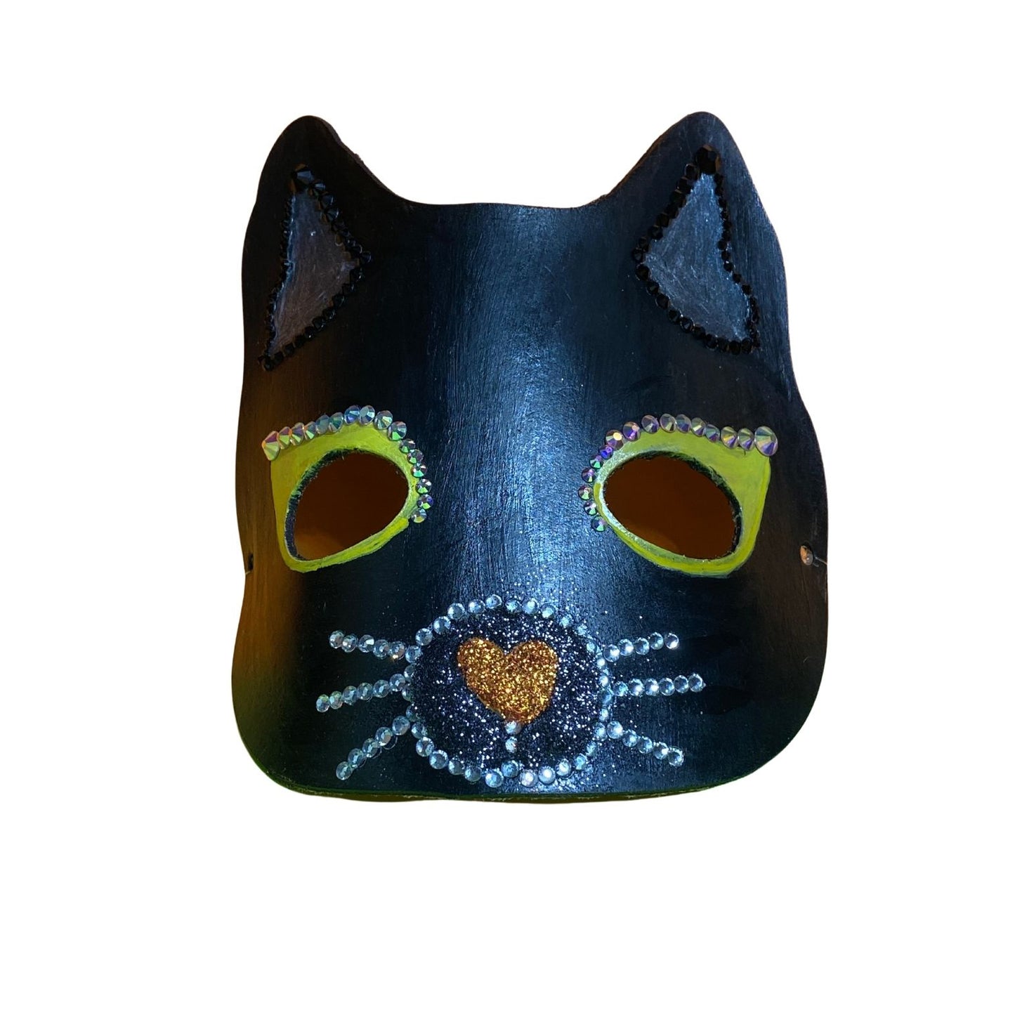 Leather Cat Mask