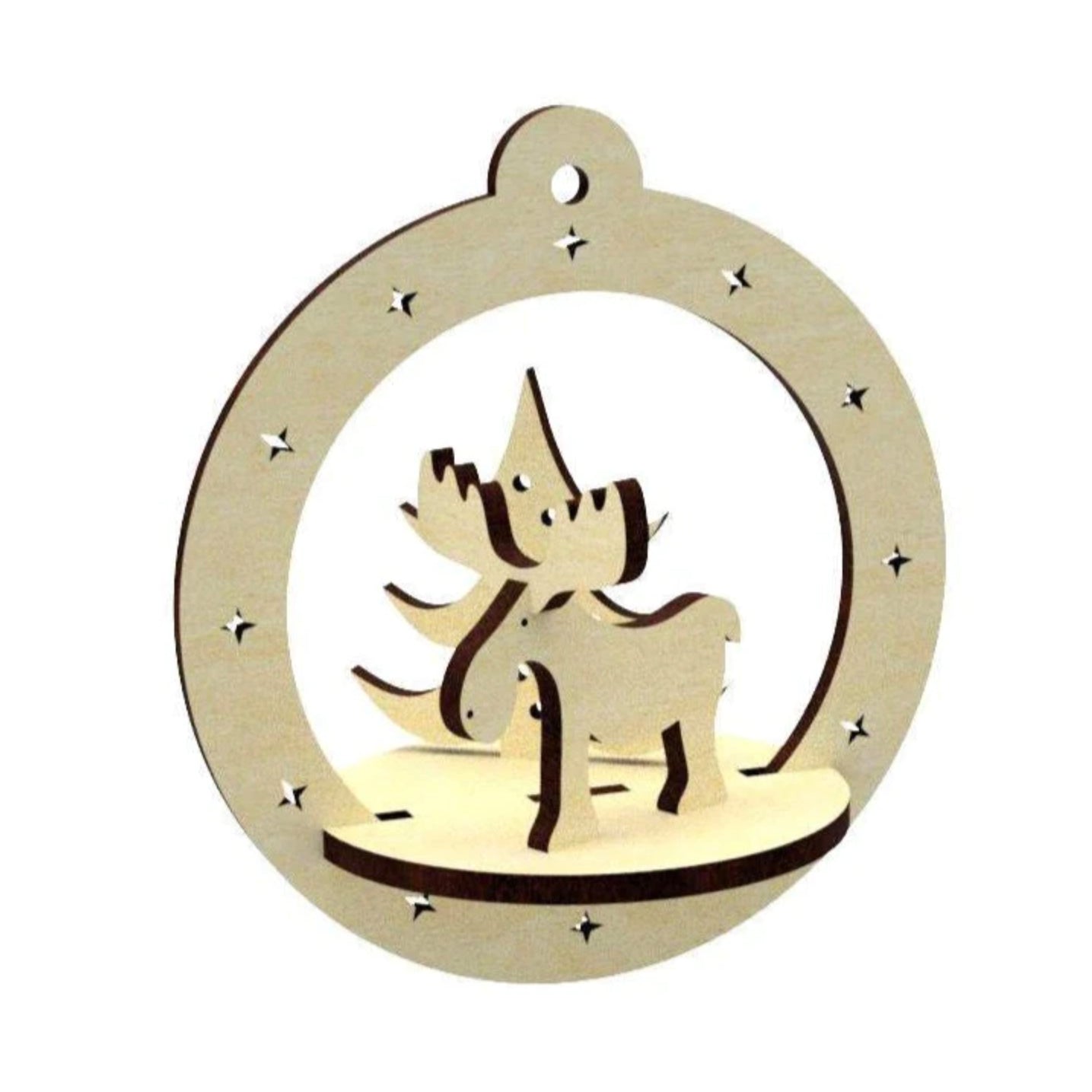 Christmas Deer Ornament