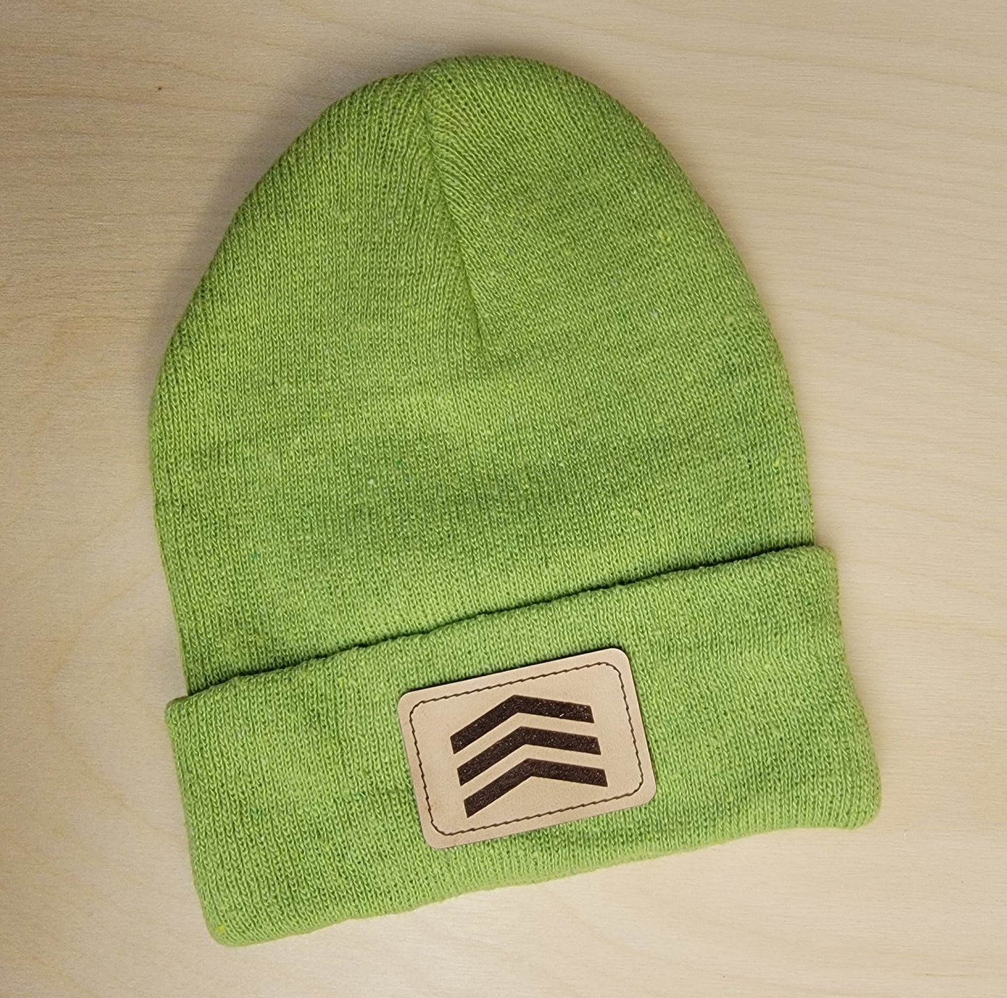 Leather Patch With Faux Stitching