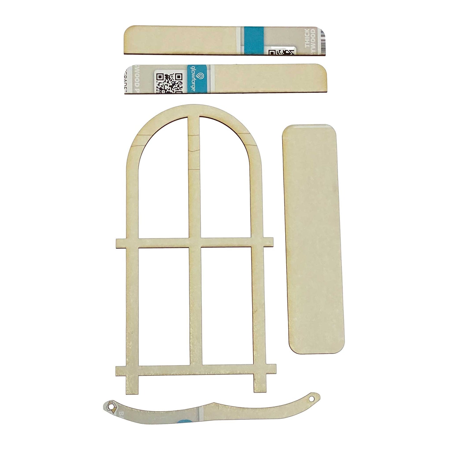 Sled Monogram Door Sign