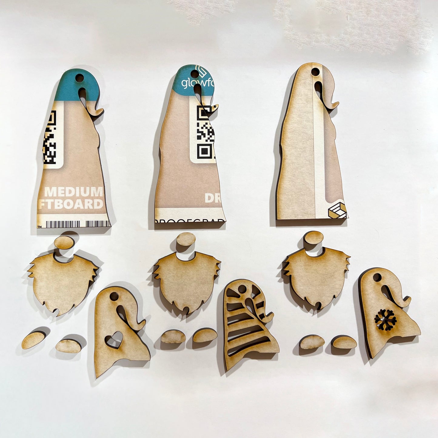 Winter Gnomes Ornament Set of 3