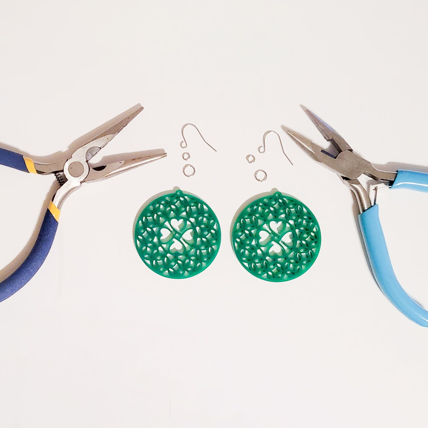 Shamrock Dangle Earrings