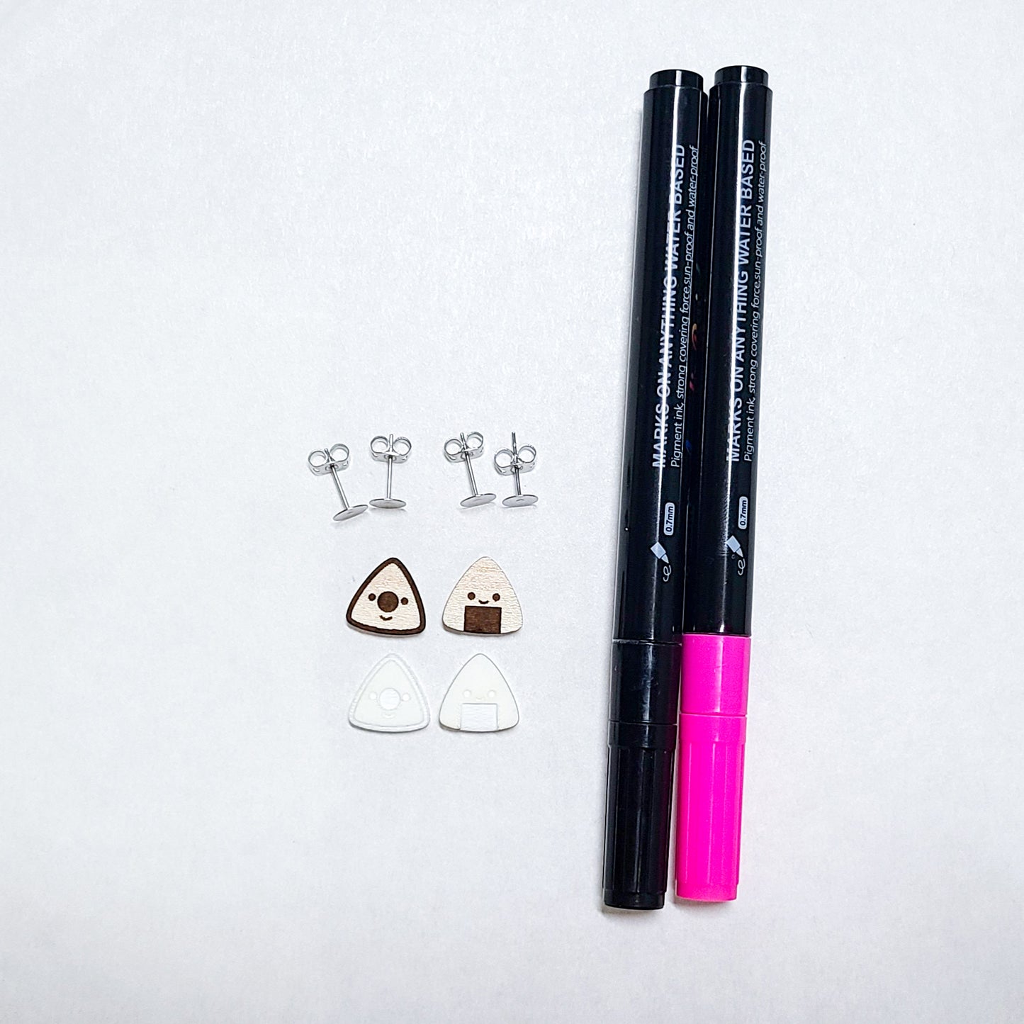 Onigiri (Rice Ball) Earrings