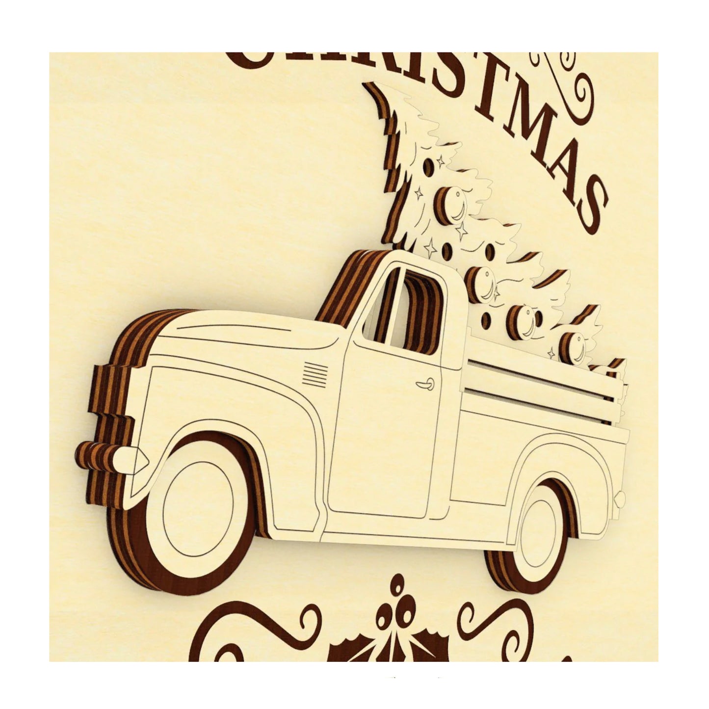 Christmas Truck Sign