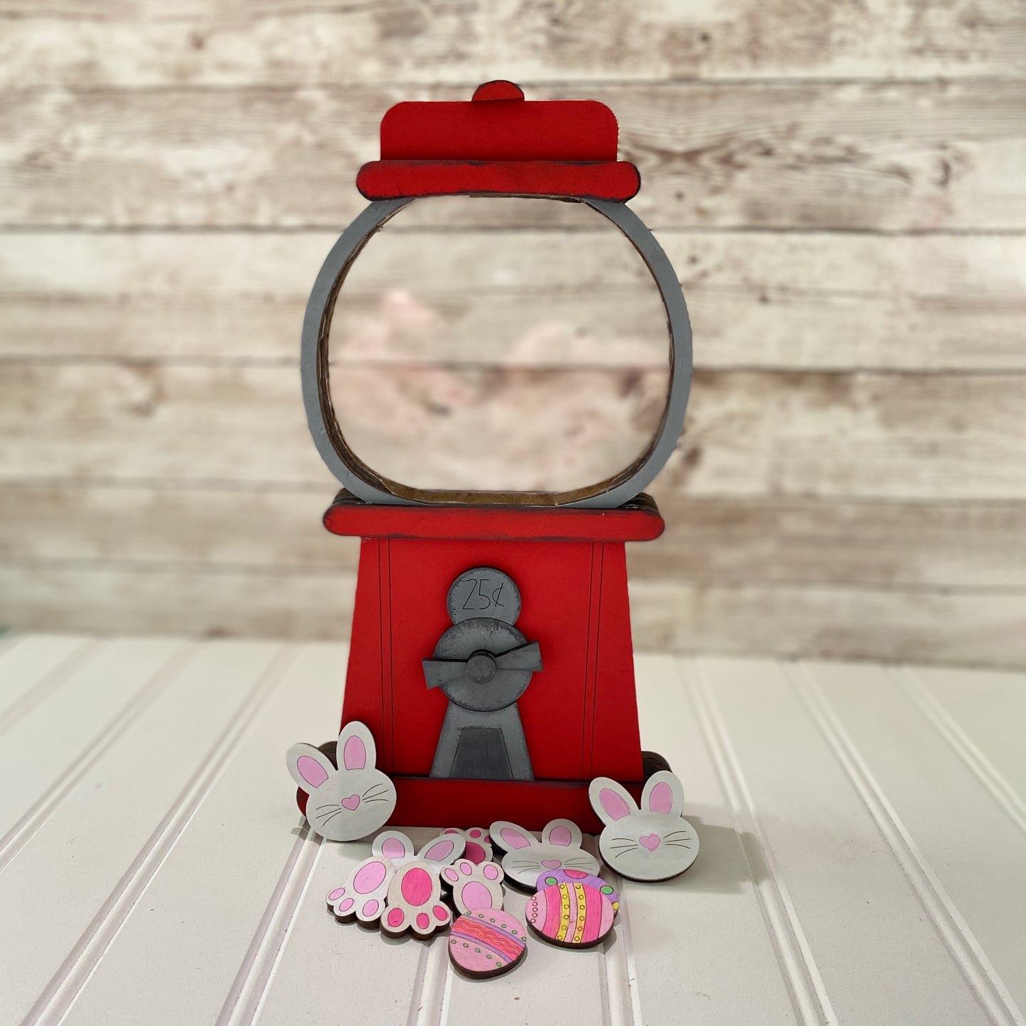 Gumball Machine With Interchangeable Inserts