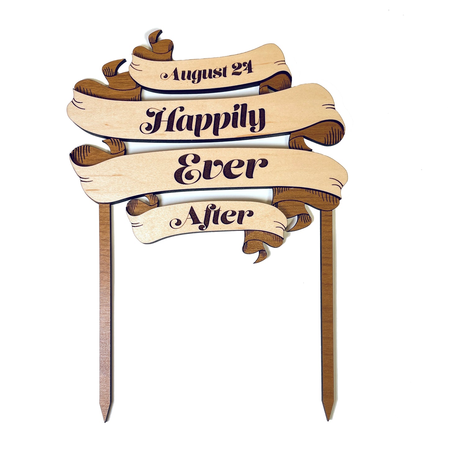 Fancy Cake Topper Banner