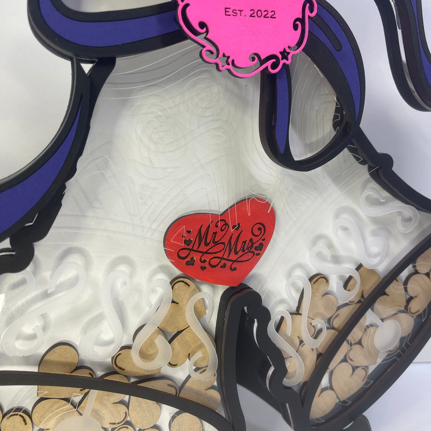 Wedding Bells 3D Guestbook Drop Box