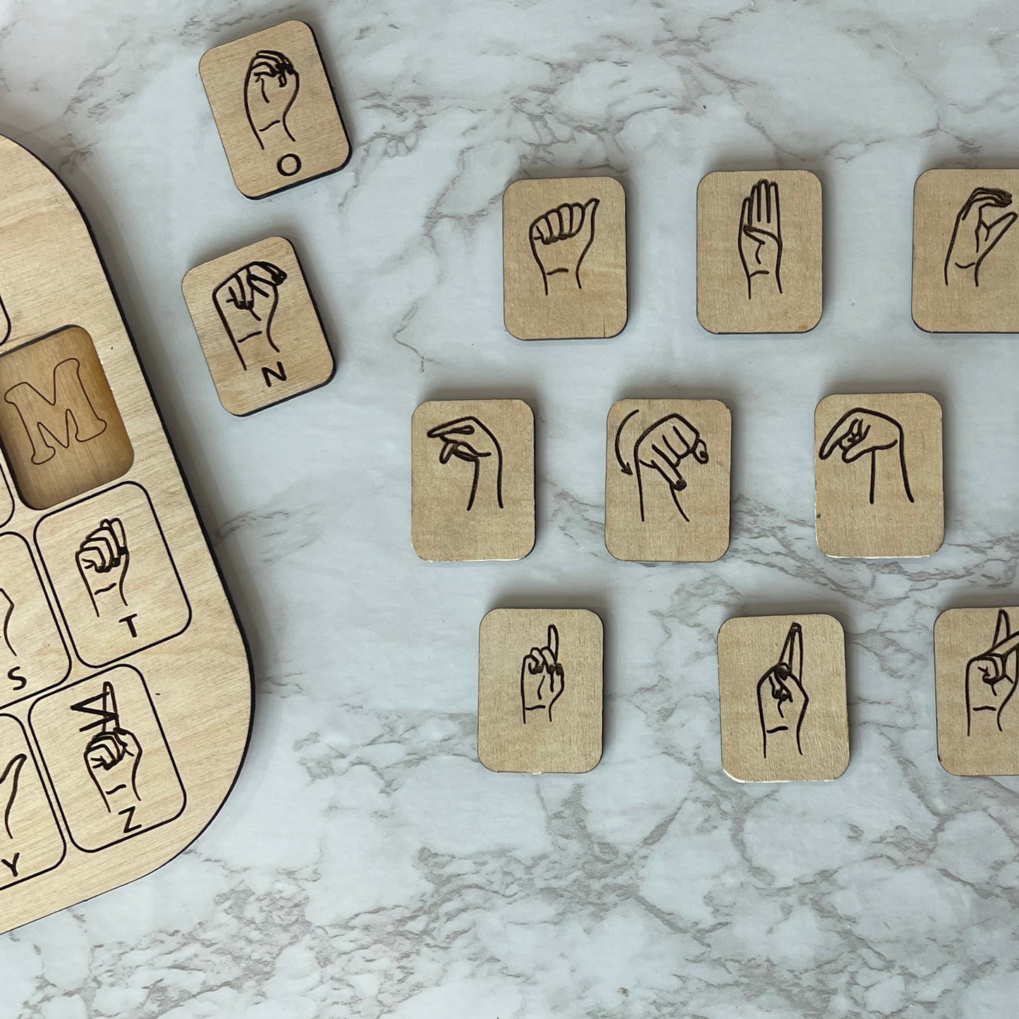 ASL Memory Puzzle