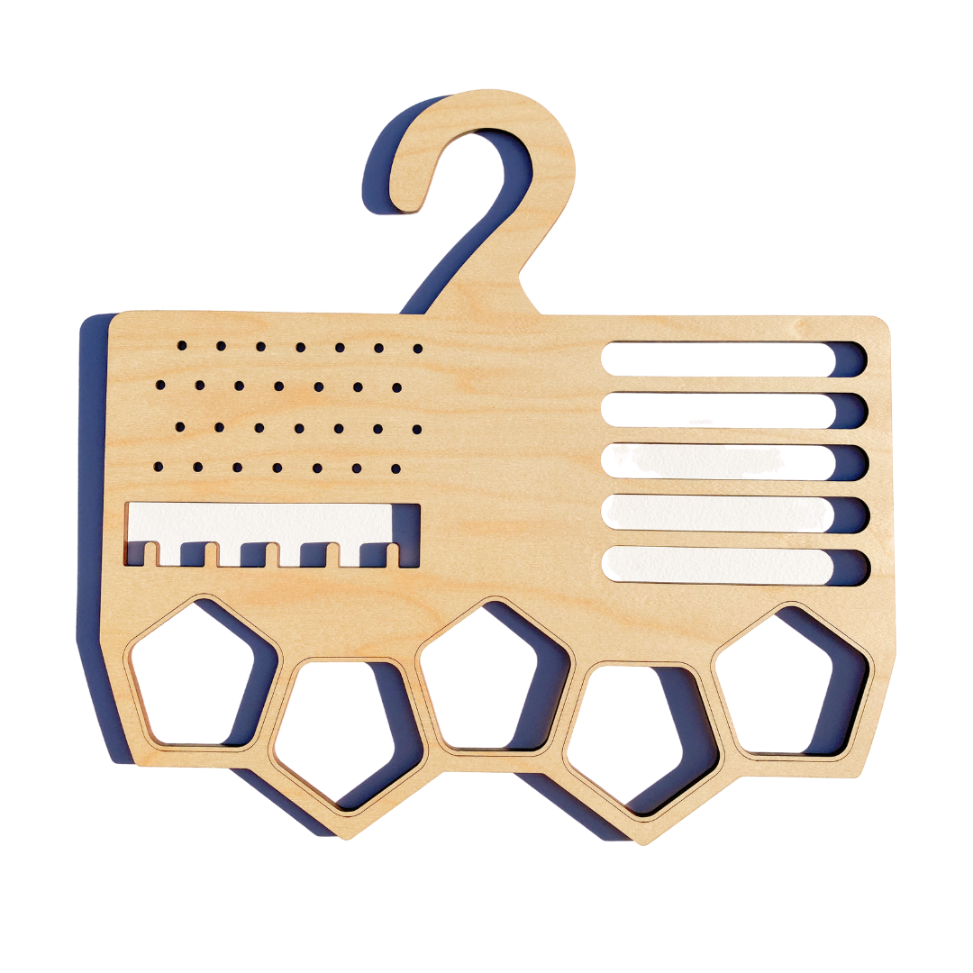 All-in-one Scarf, Tie, and Accessories Hanger