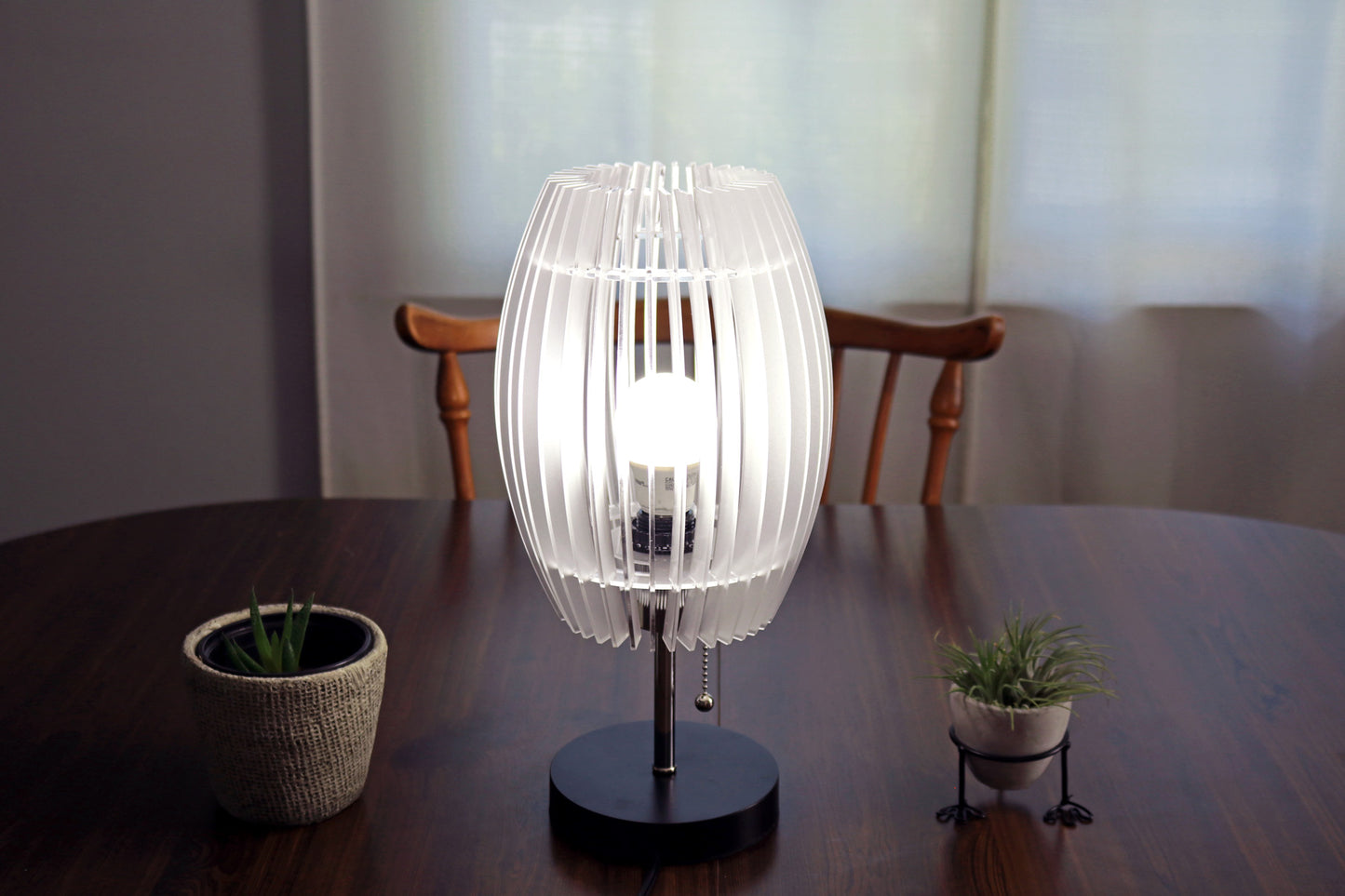 Acrylic Barrel Lamp