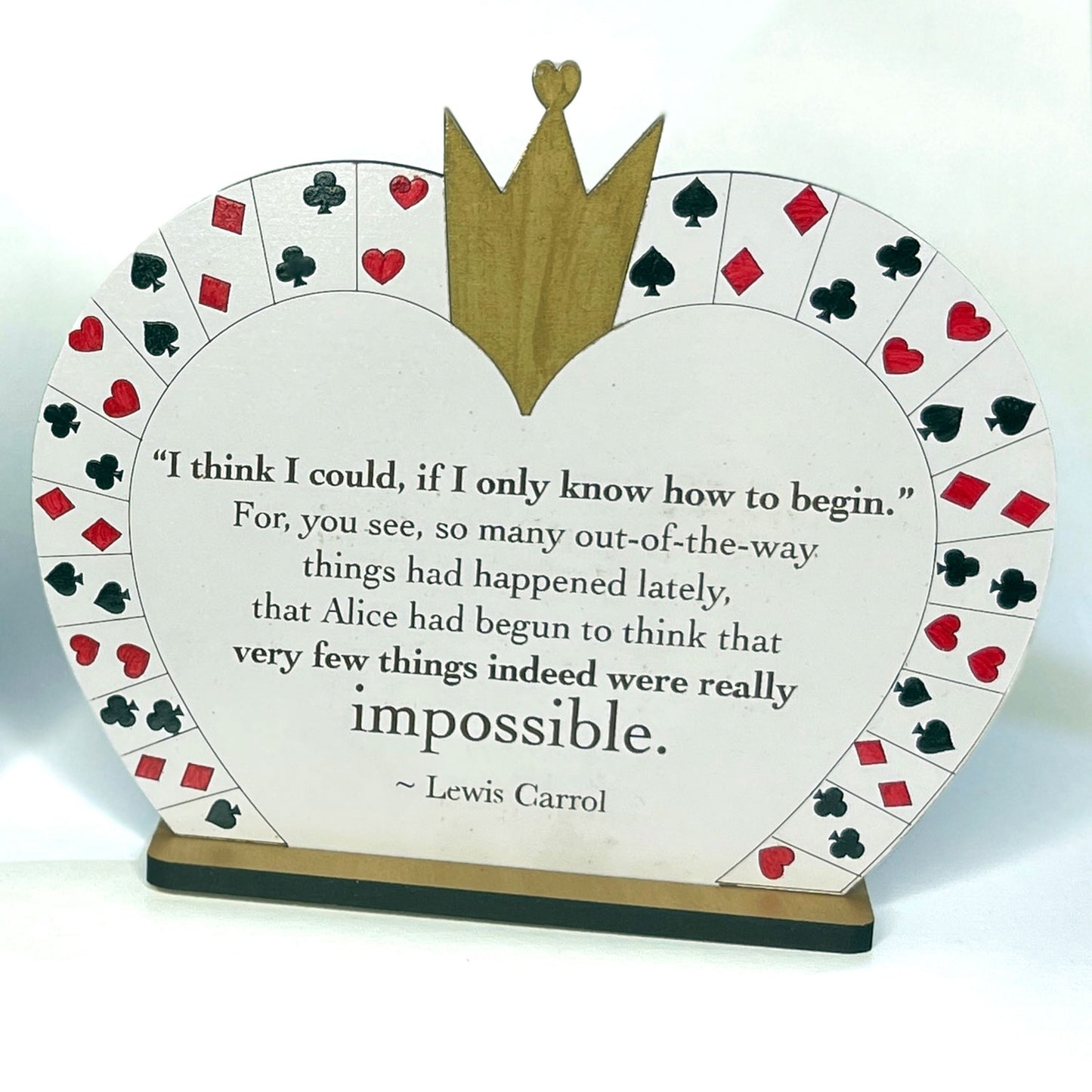 Alice in Wonderland Literary Fairy Door (Set of 2)