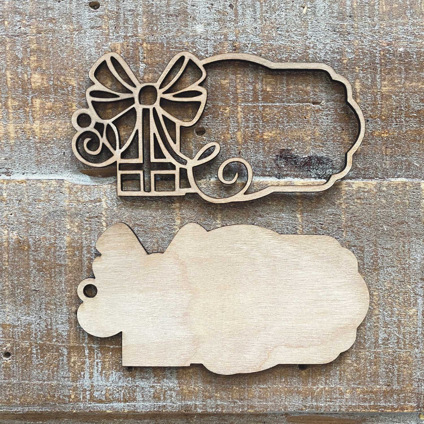 All Occasion Layered Gift Tag, Customizable