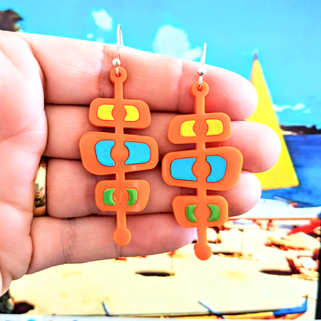 Atomic Orbit Earrings
