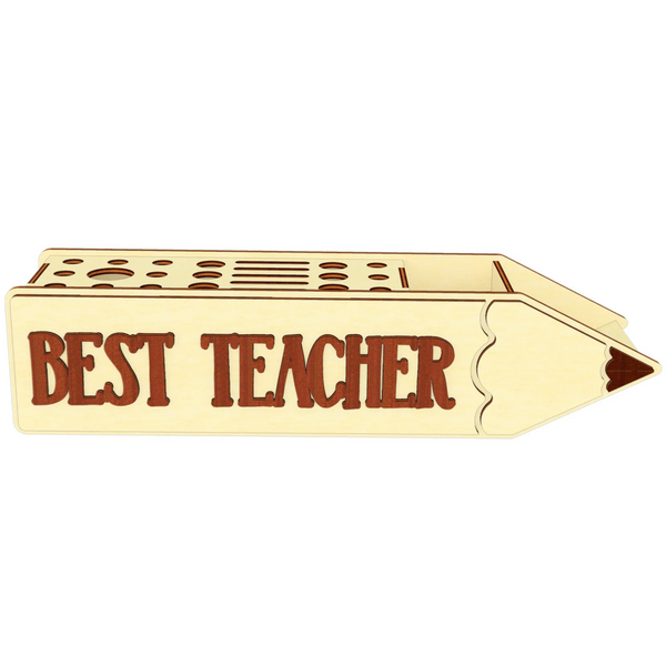 Teacher Pencil Holder – Glowforge Shop