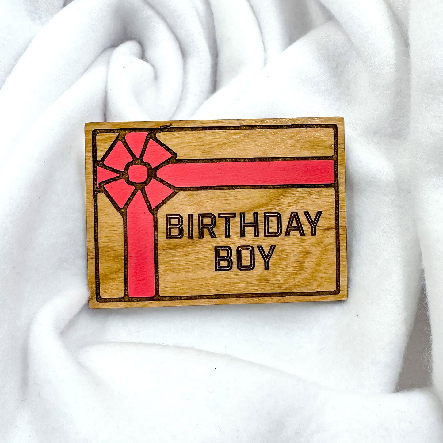 Birthday Girl / Birthday Boy Badge or Pin (Set of 2)