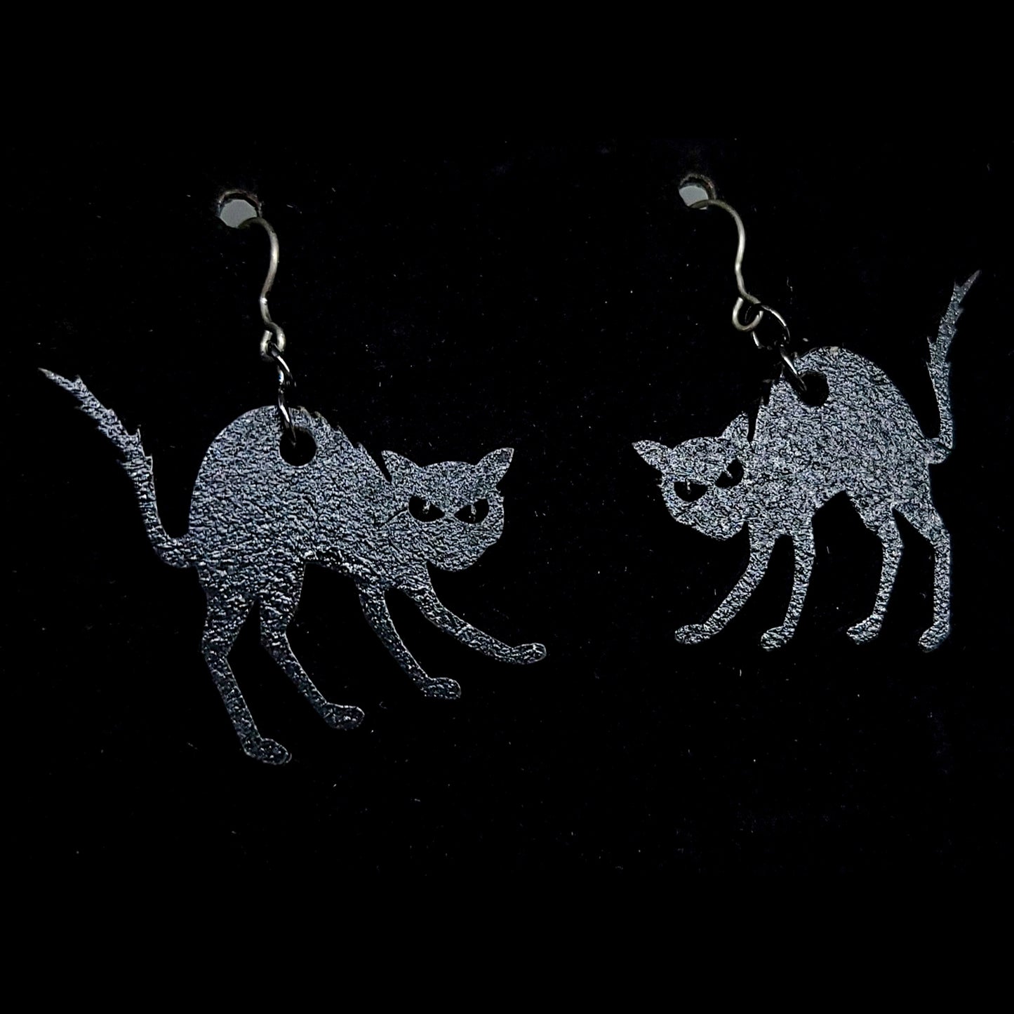 Black Cat Earrings