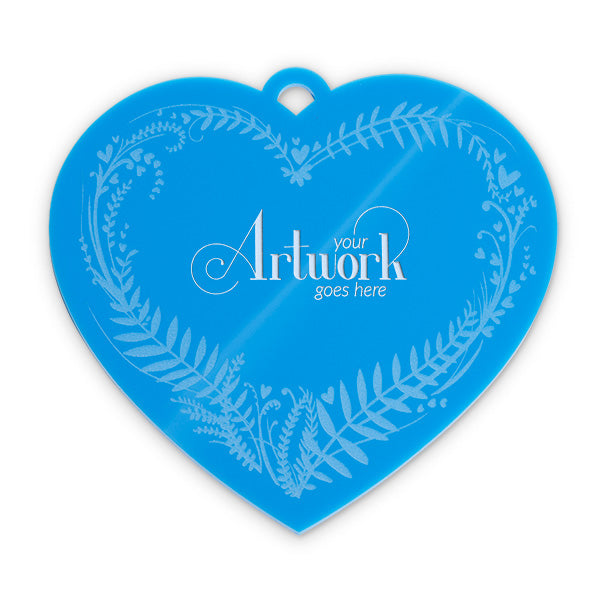 Blooming Love Heart Plaque