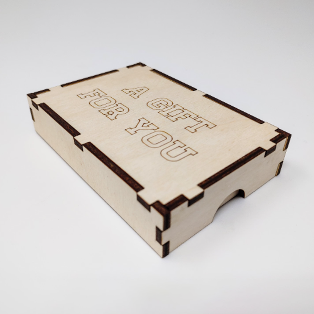 Customizable Gift Card Box