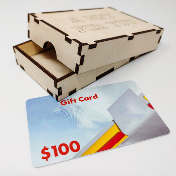 Customizable Gift Card Box Shop