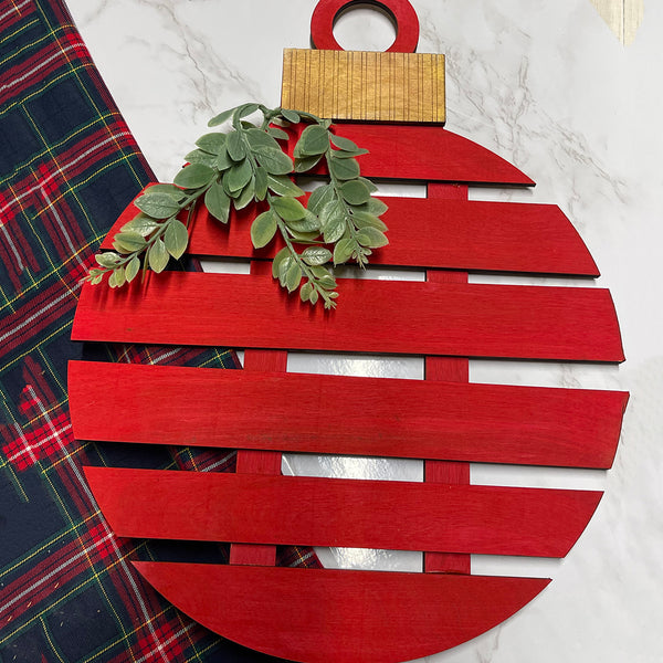 Christmas Ornament Door Hanger 20 inches Shop