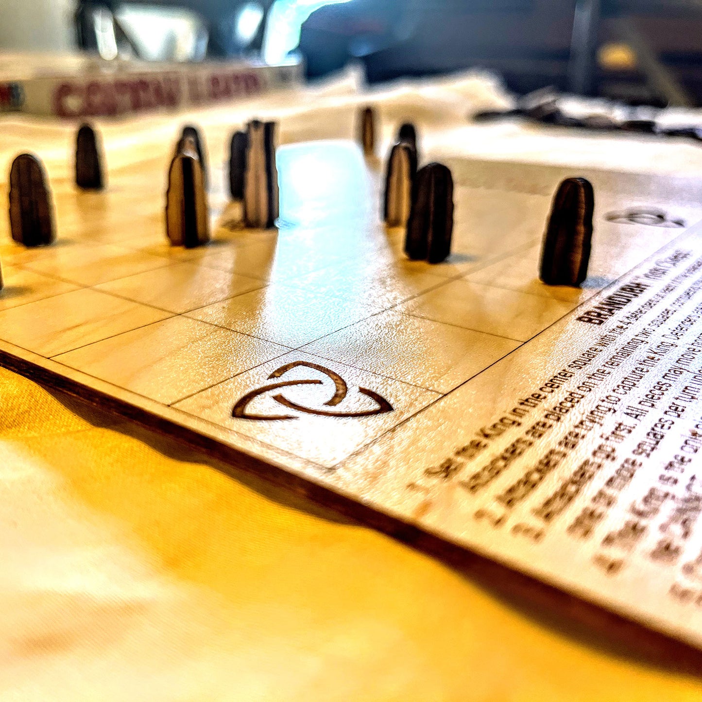 Classic Medieval Games Brandubh & Halatafl