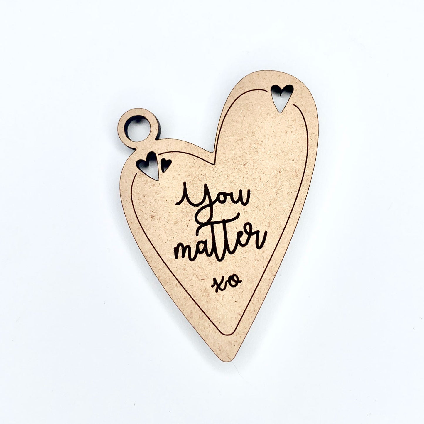 Cute Galentine Heart Shaped Keyrings (Set of 15)