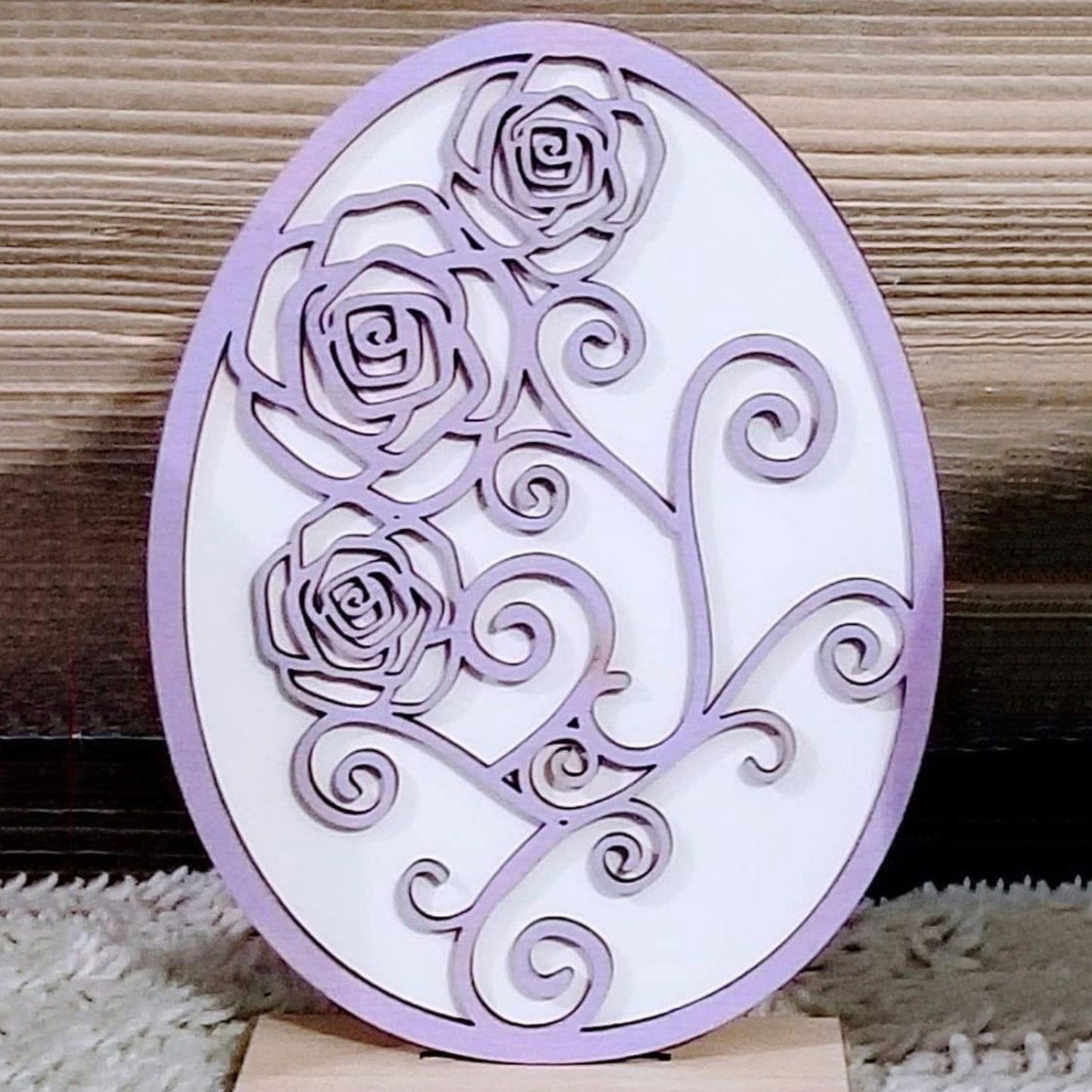Decorative Easter Egg Shelf Sitter (Set of 3)