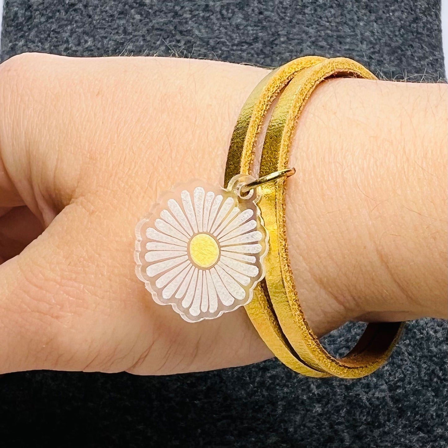 Delicate Flower Charms (Set of 6)