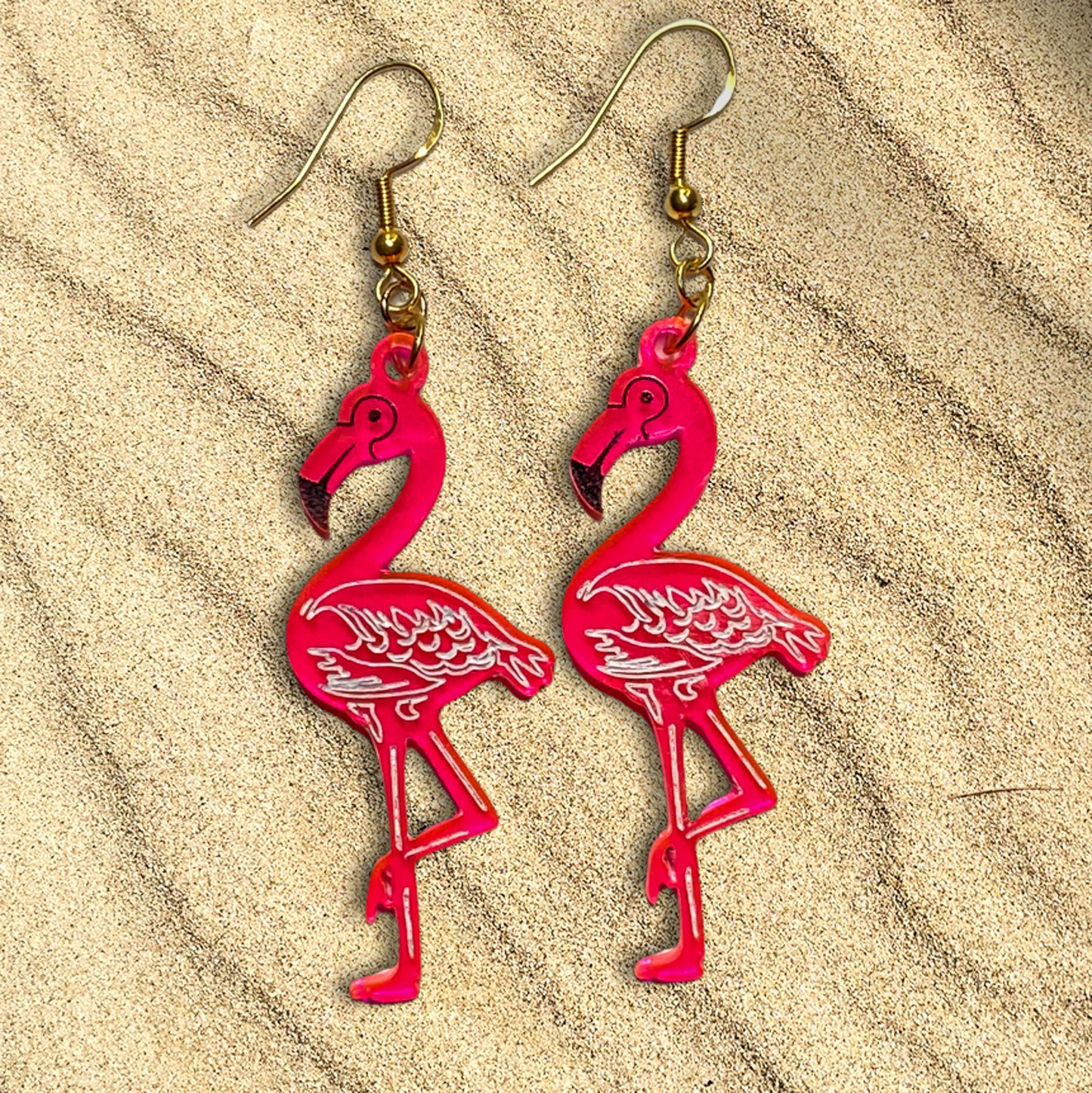 Cute Flamingo Earrings