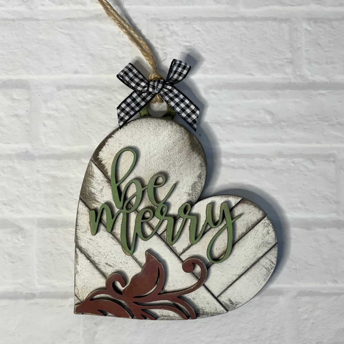 Flourish Heart Ornament Set