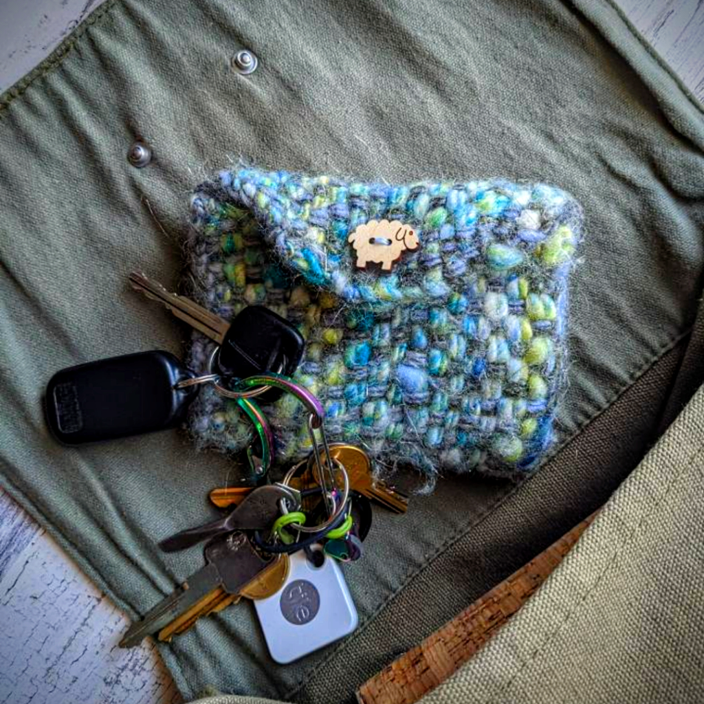 Fluffy Sheep Button