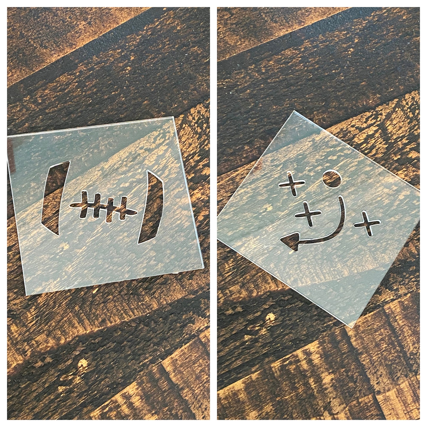 Football Stencils (Set of 2)